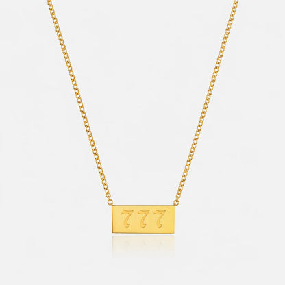 Angel Numbers Necklace