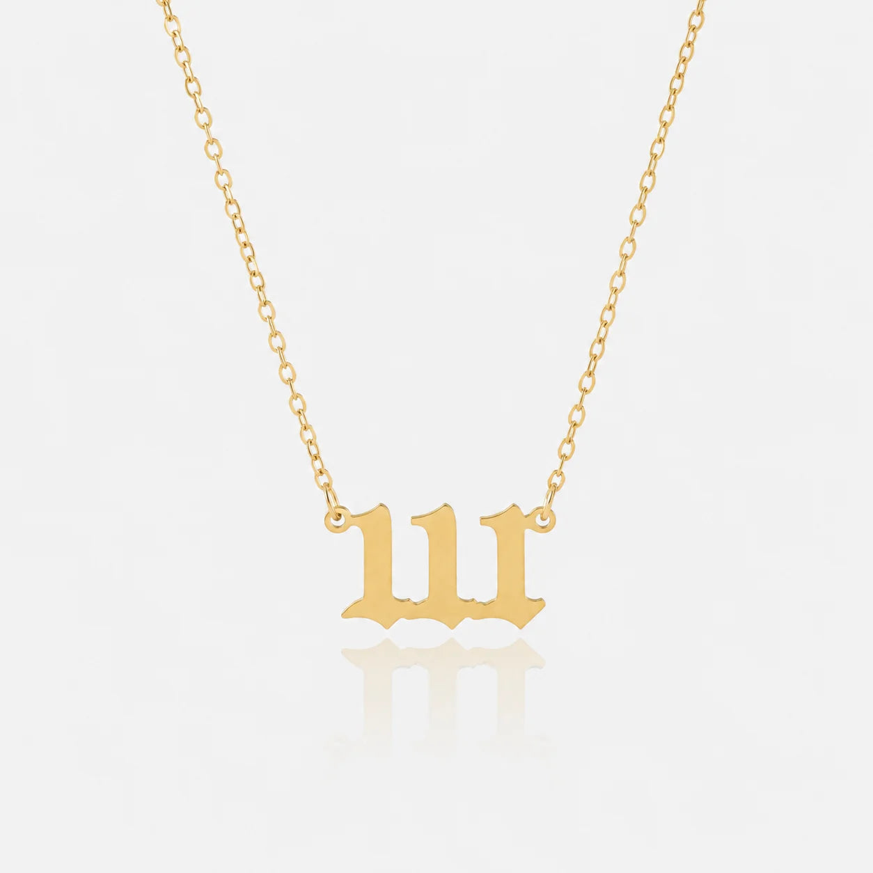 Vintage Angel Numbers Necklace