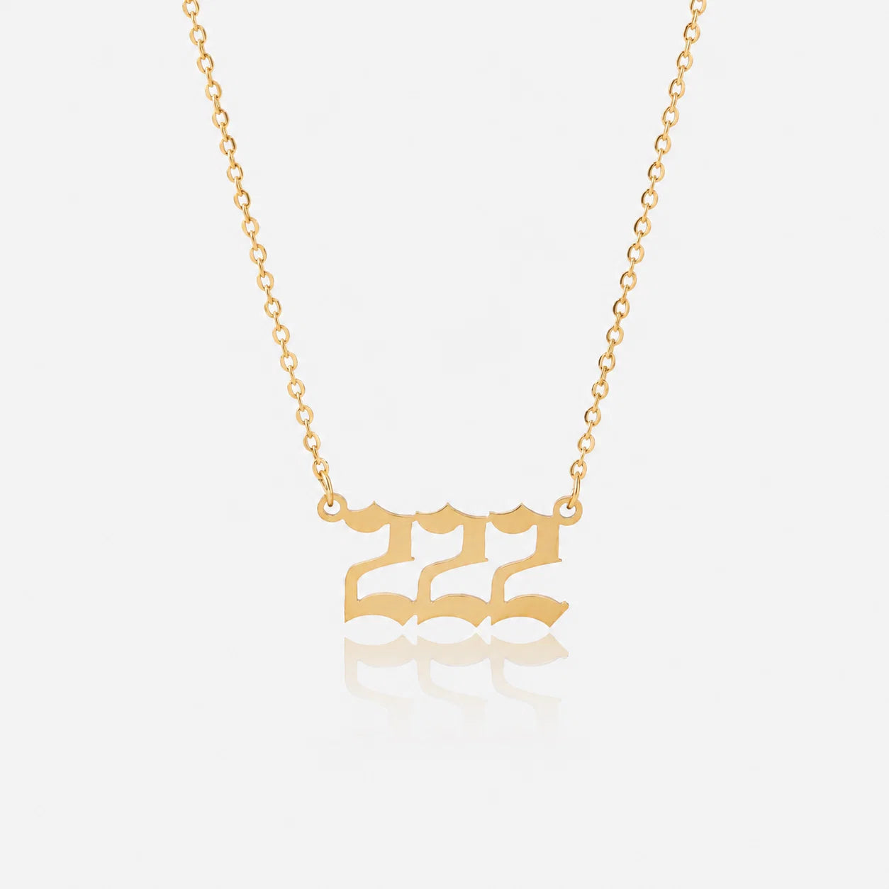 Vintage Angel Numbers Necklace