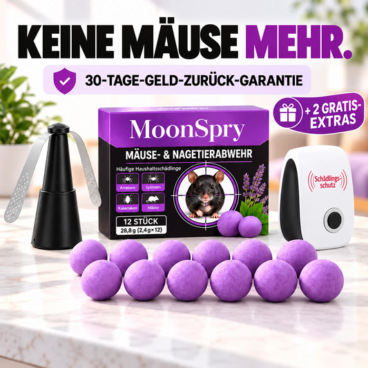 Mäuseabwehr-Beutel 2.0 + GRATIS Komplettset zur Schädlingsbekämpfung