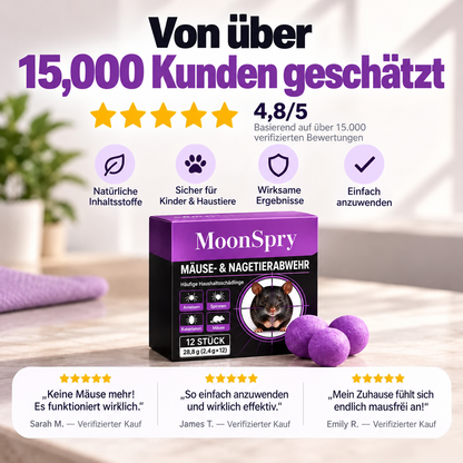 Mäuseabwehr-Beutel 2.0 + GRATIS Komplettset zur Schädlingsbekämpfung
