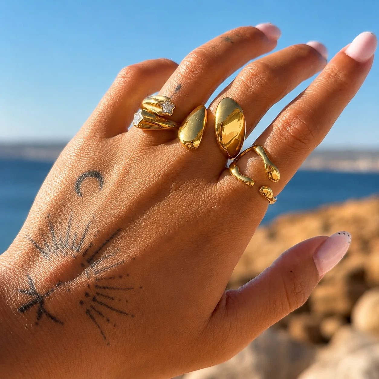 Solstice Ring (Adjustable)